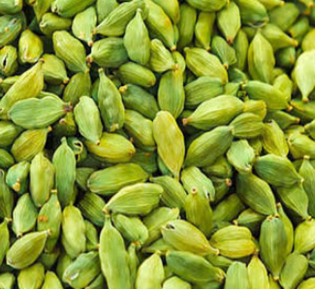 Green cardamom pods